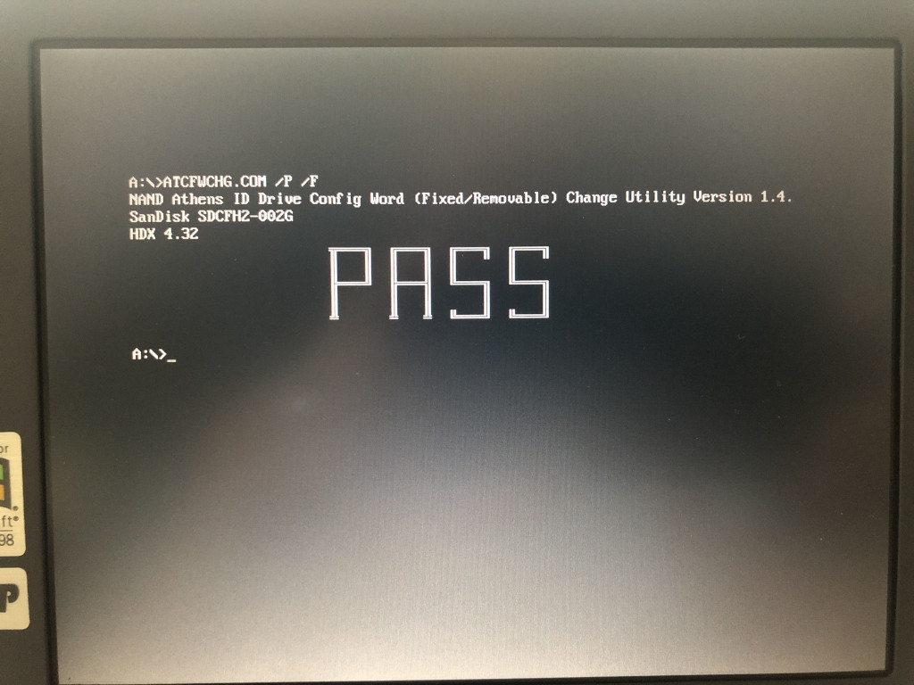 ATCFWCHG Success